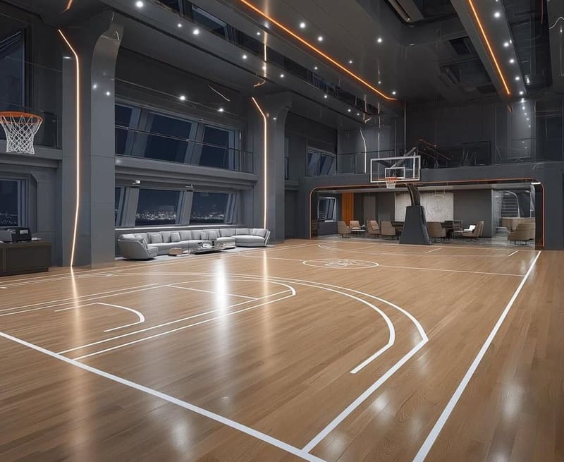 Reference image for the indoor sports arena