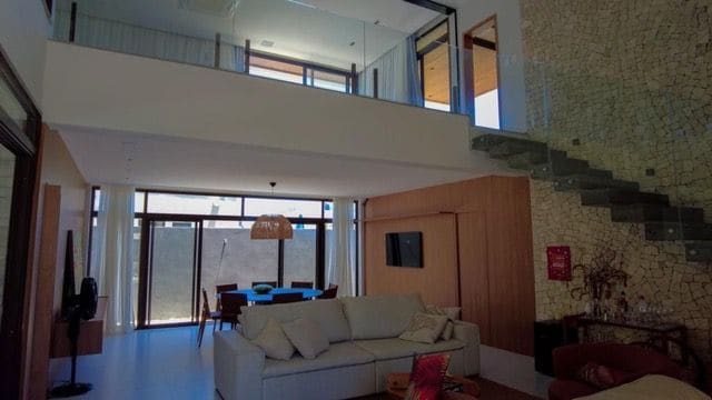 Double-height living room