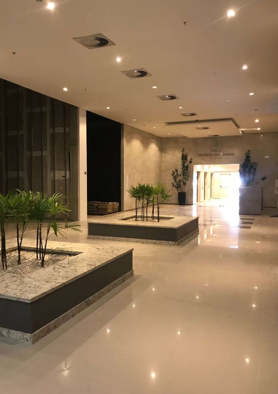 Building entrance hall