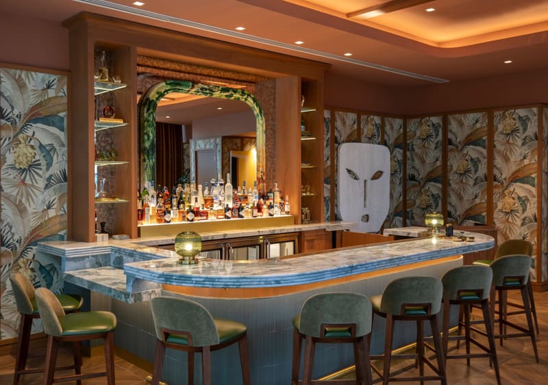 Residents club bar