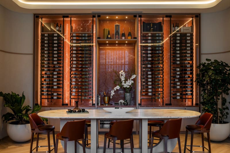Wine cellar and tasting room