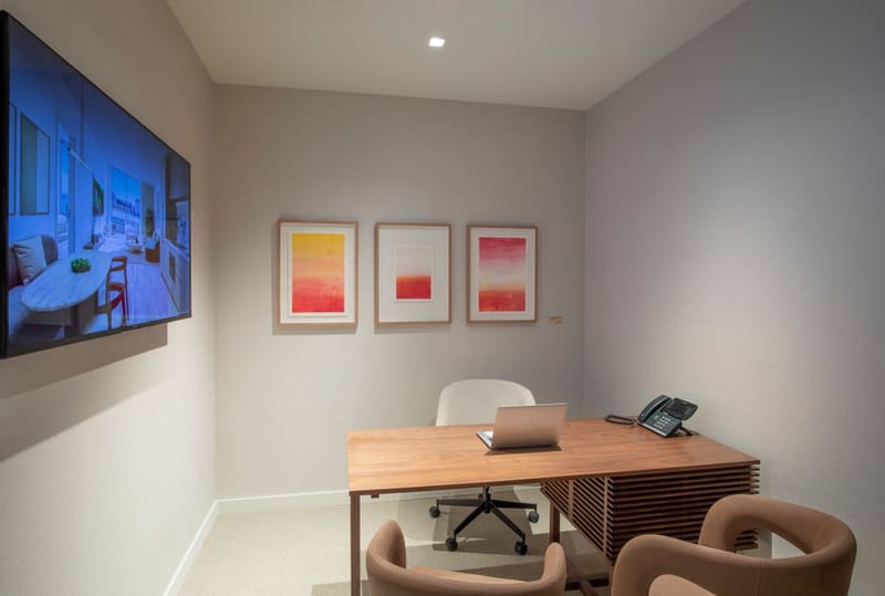 Private office in the business center