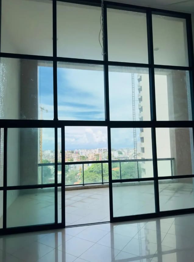 View from the living room to the terrace